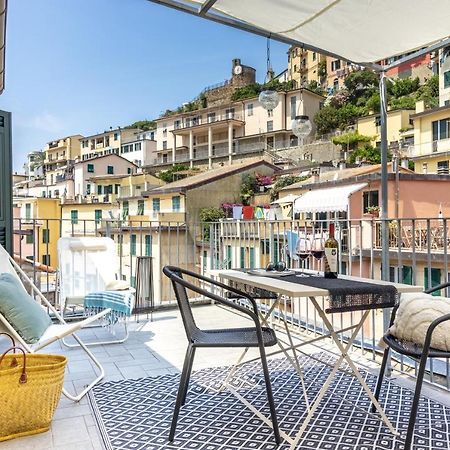 Wanderjohn Penthouse 5Terreparco Daire Riomaggiore Dış mekan fotoğraf