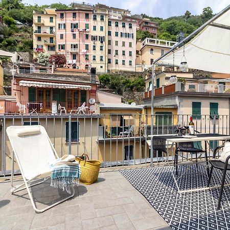 Wanderjohn Penthouse 5Terreparco Daire Riomaggiore Dış mekan fotoğraf