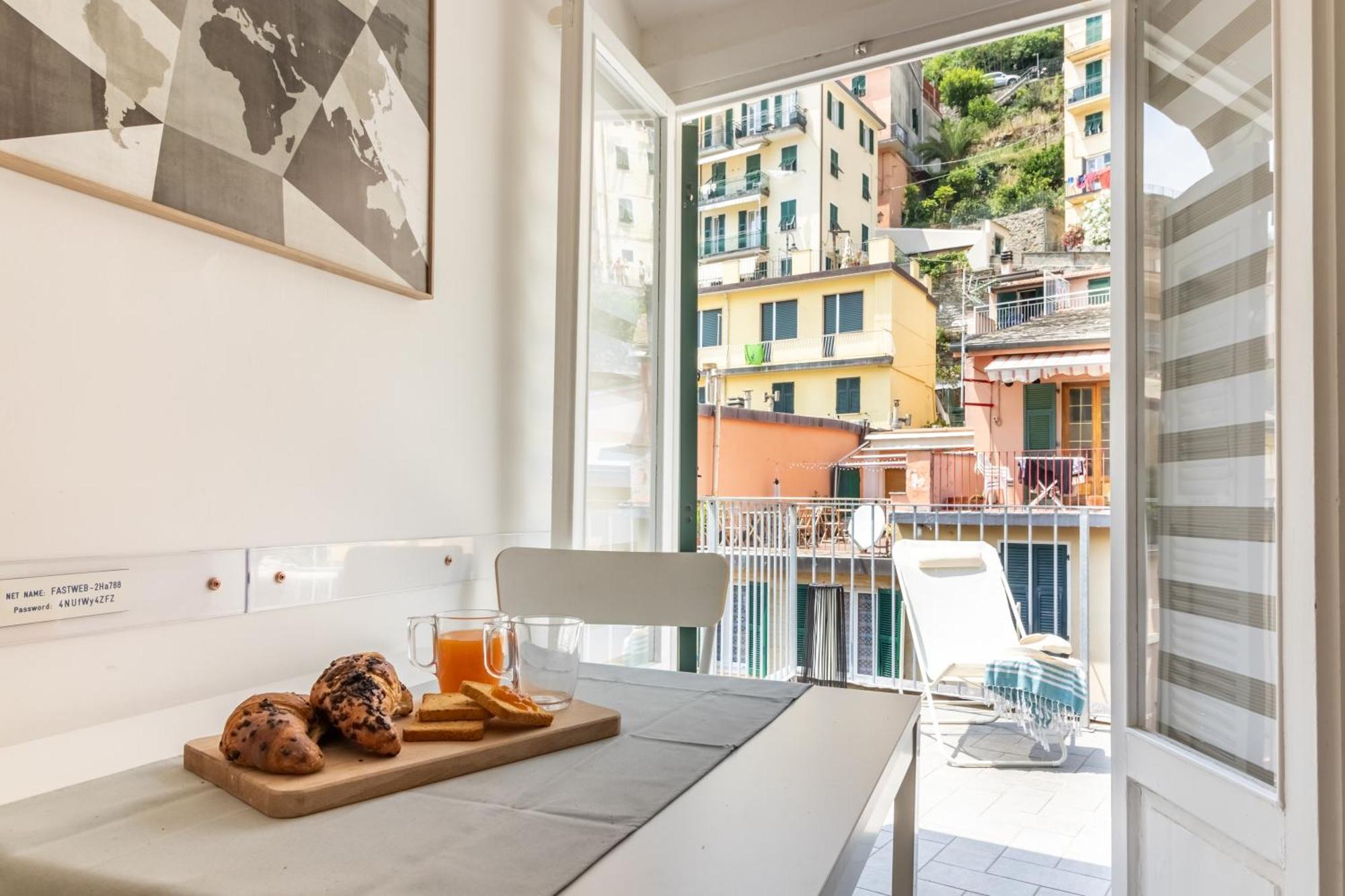 Wanderjohn Penthouse 5Terreparco Daire Riomaggiore Dış mekan fotoğraf