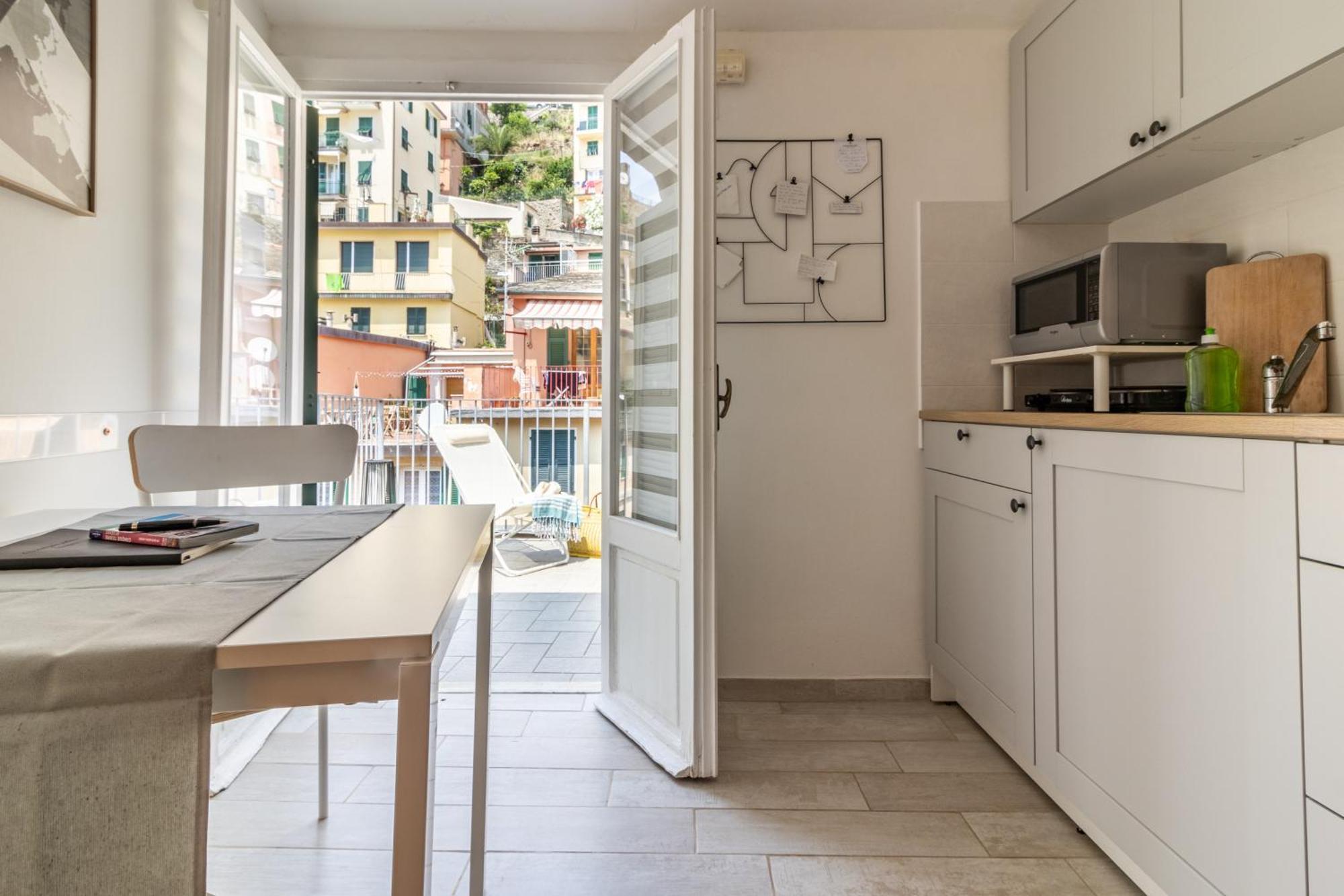 Wanderjohn Penthouse 5Terreparco Daire Riomaggiore Dış mekan fotoğraf
