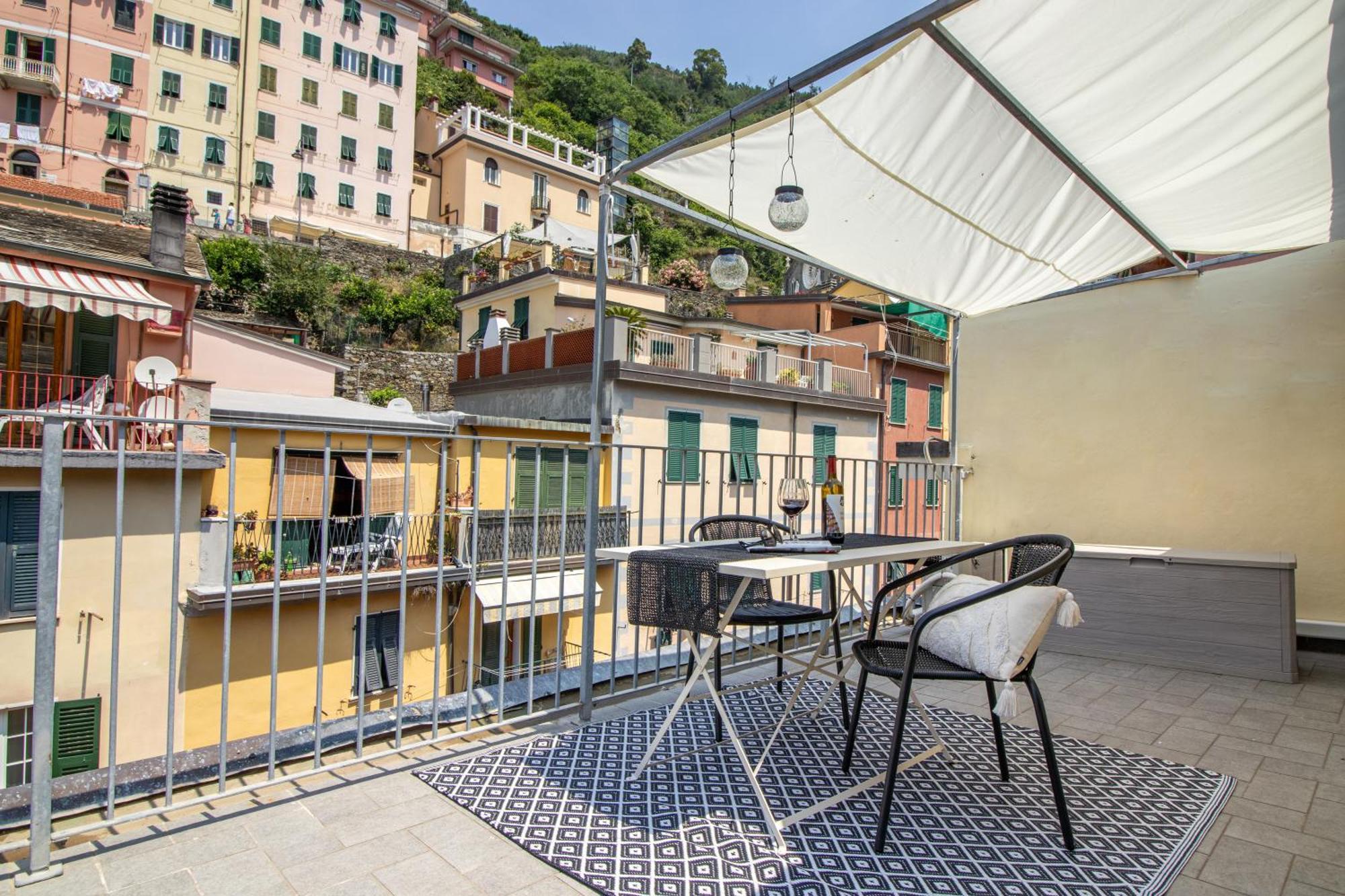 Wanderjohn Penthouse 5Terreparco Daire Riomaggiore Dış mekan fotoğraf